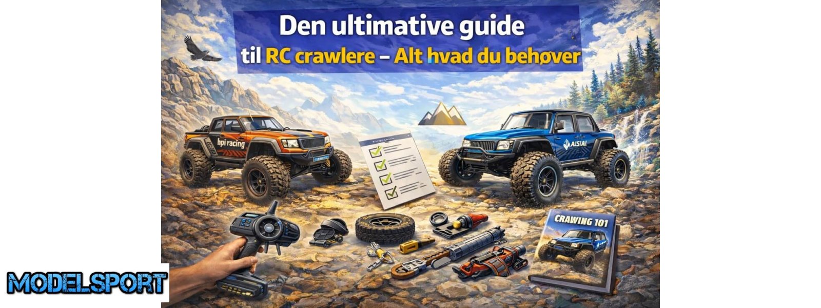 Den ultimative guide til RC crawlere - Alt hvad du beh�ver at vide
