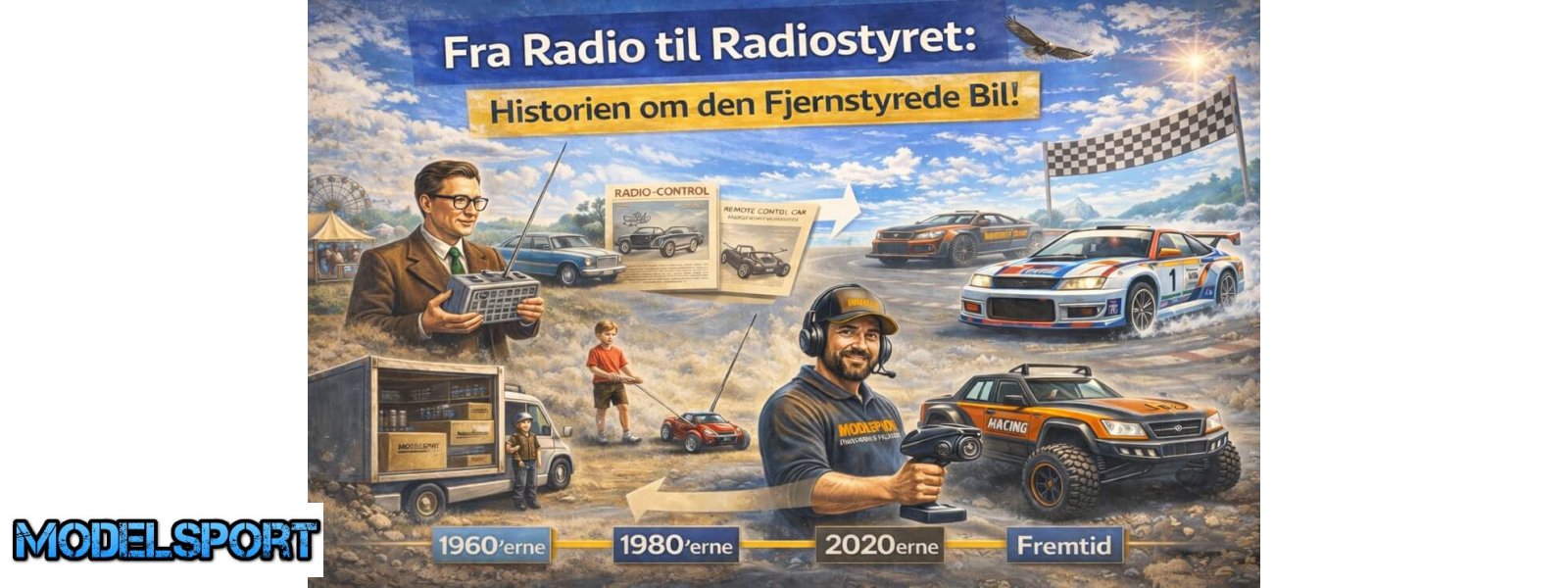 Fra Radio til Radiostyret: Historien om den Fjernstyrede Bil!