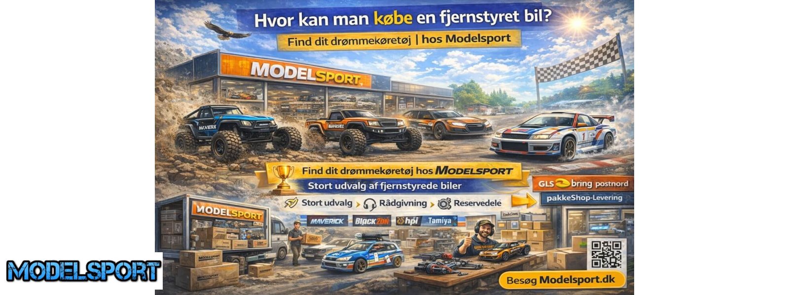 Hvor kan man k�be en fjernstyret bil?