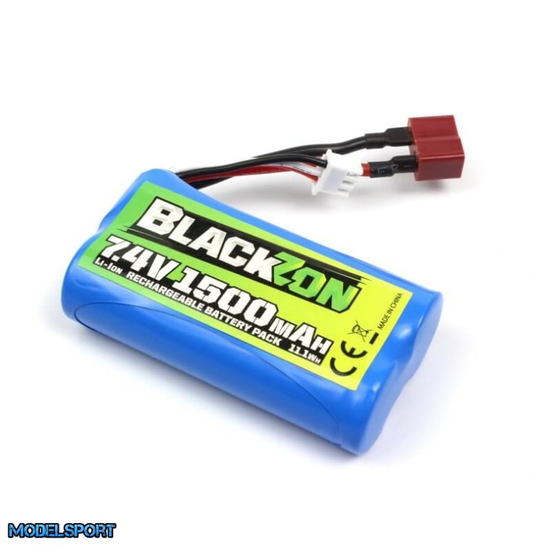BlackZon 540149 Smyter Battery Pack (Li-ion 7.4V, 1500mAh), w/T-Plug