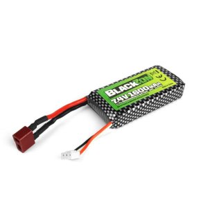 BlackZon 540247 LiPo Batteripakke 7.4V, 1600mAh Med T-Stik
