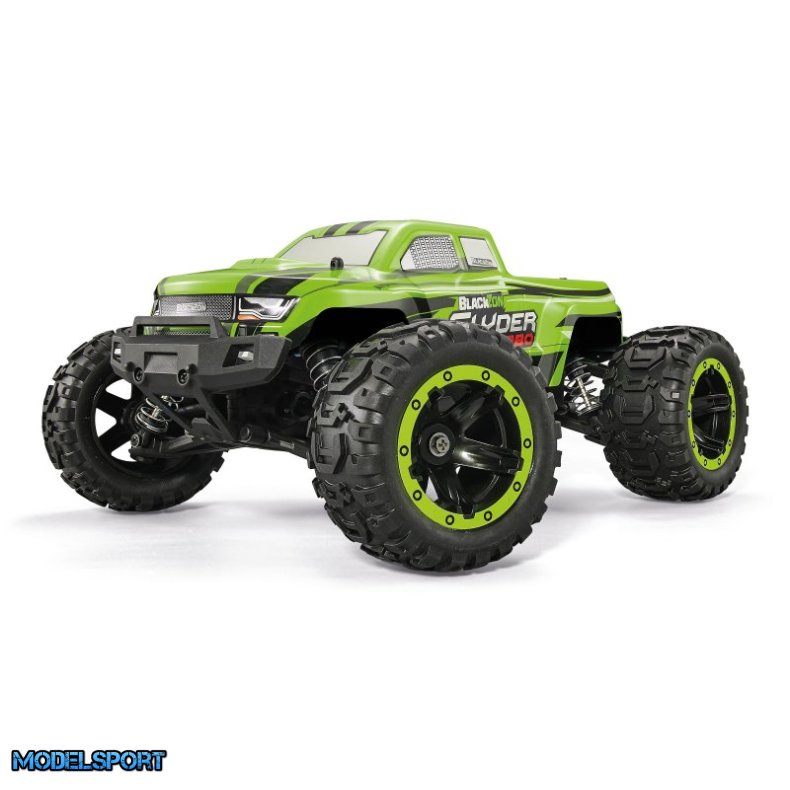 BlackZon Slyder MT Turbo - Gr�n