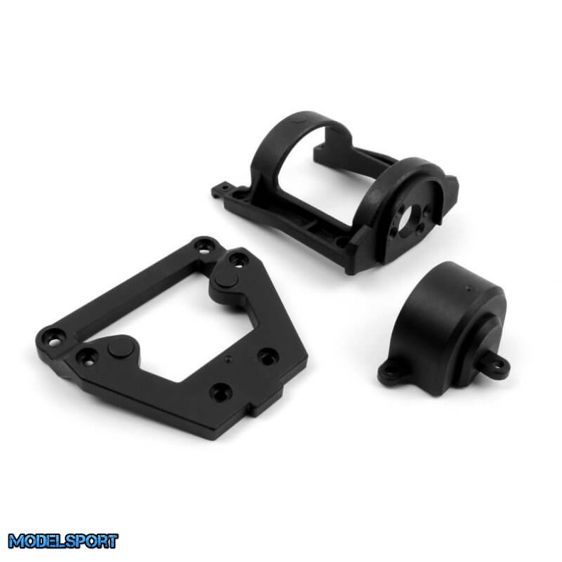 Blackzon 540130 Motor Mount/Front Steering Plate Set