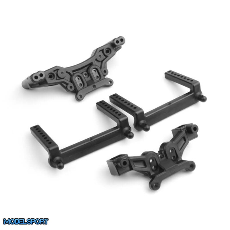 Blackzon Shock Tower &amp; Body Post Set