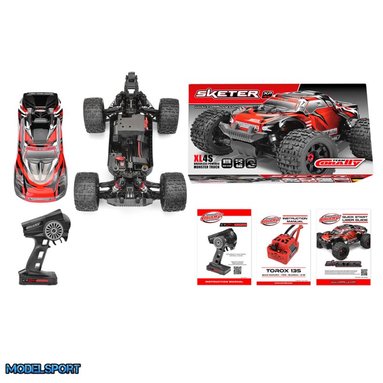 Team Corally Sketer XL4S Monster Truck RTR � C-00191
