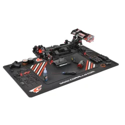 Team Corally Pit Mat XL Rubber 85x50 cm 5mm Thick