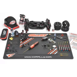 Team Corally Pit Mat XL Rubber 85x50 cm 5mm Thick