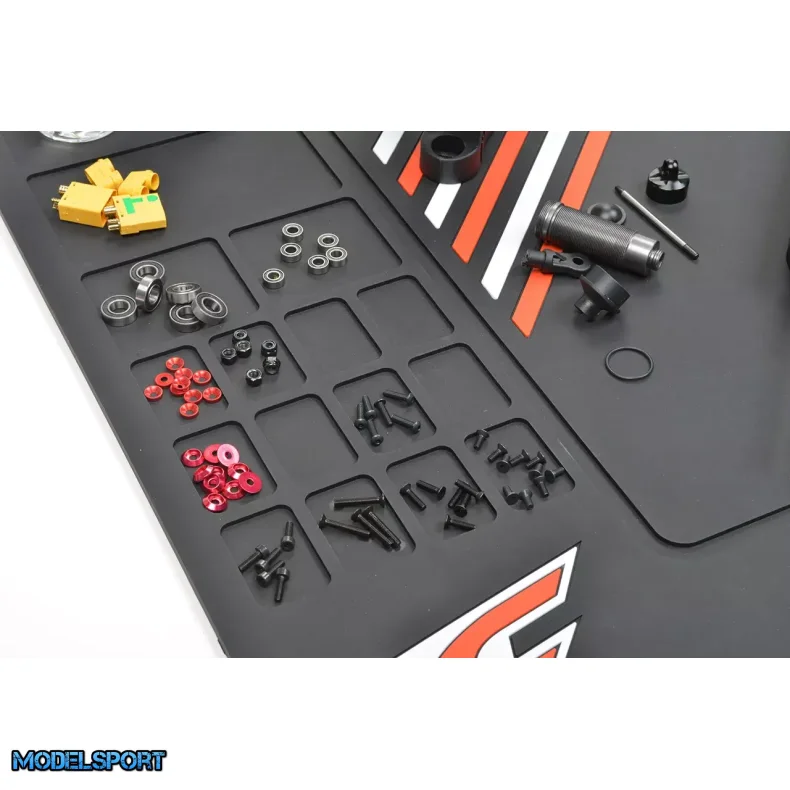 Team Corally Pit Mat XL Rubber 85x50 cm 5mm Thick