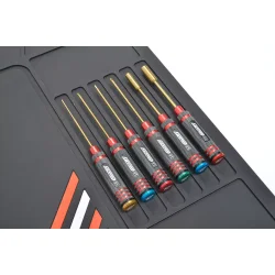 Team Corally Pit Mat XL Rubber 85x50 cm 5mm Thick