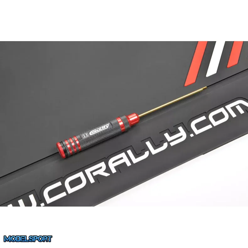 Team Corally Pit Mat XL Rubber 85x50 cm 5mm Thick