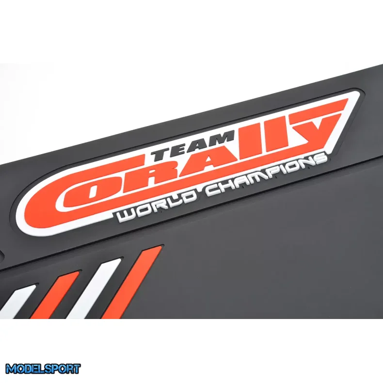 Team Corally Pit Mat XL Rubber 85x50 cm 5mm Thick