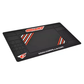 Team Corally Pit Mat XL Rubber 85x50 cm 5mm Thick
