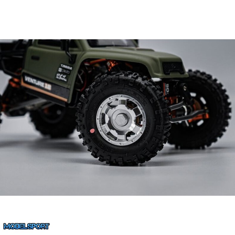HPI CC-6 Alu F�lge 1.3" S�lv (4 stk.) � 161447