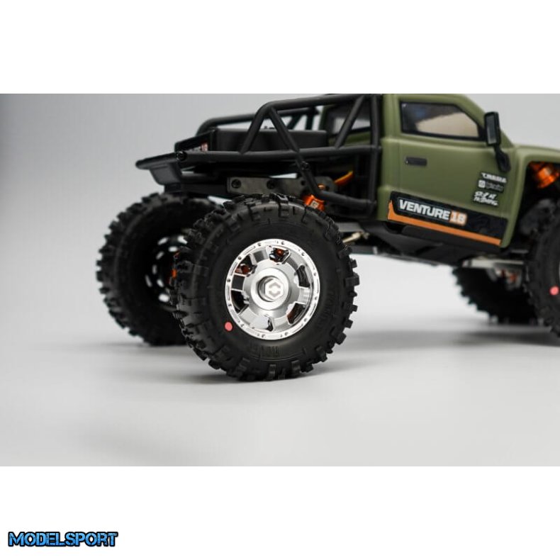 HPI CC-6 Alu F�lge 1.3" S�lv (4 stk.) � 161447