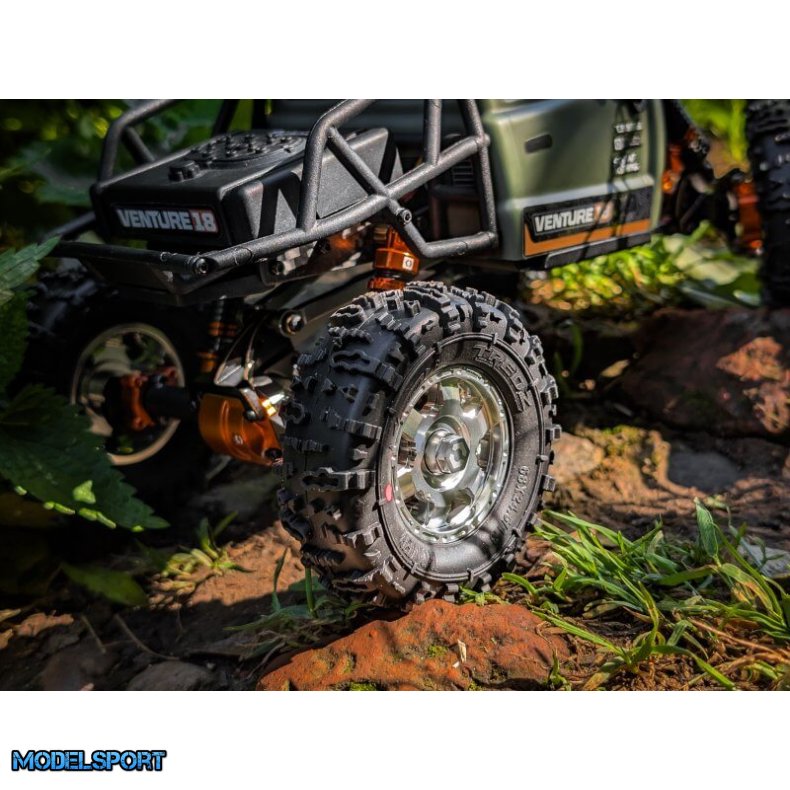 HPI CC-6 Alu F�lge 1.3" S�lv (4 stk.) � 161447