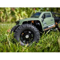 HPI CC-6 Alu F�lge 1.3" Sort (4 stk.) � 161446