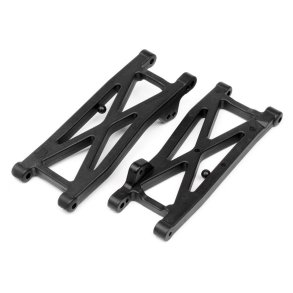 HPI 100410 Graphite Rear Suspension Arm Set (Firestorm)