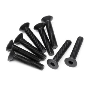 HPI 100557 Flat Head Screw M3X16mm (Hex Socket/8Pcs)