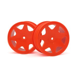 HPI 100622 Ultra 7 Wheels Orange 30mm (2Pcs