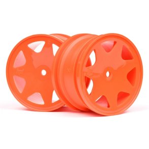 HPI 100623 Ultra 7 Wheels Orange 35mm (2Pcs)