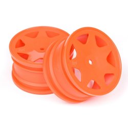 HPI 100623 Ultra 7 Wheels Orange 35mm (2Pcs)
