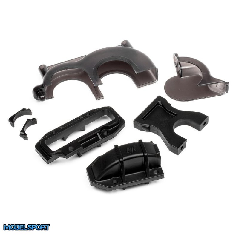 HPI 100845 Center Bulkhead/Spur Gear Cover Set