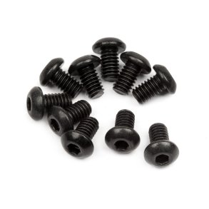 HPI 100864 Button Head Screw M2.5X4mm (Hex Socket/10Pcs)