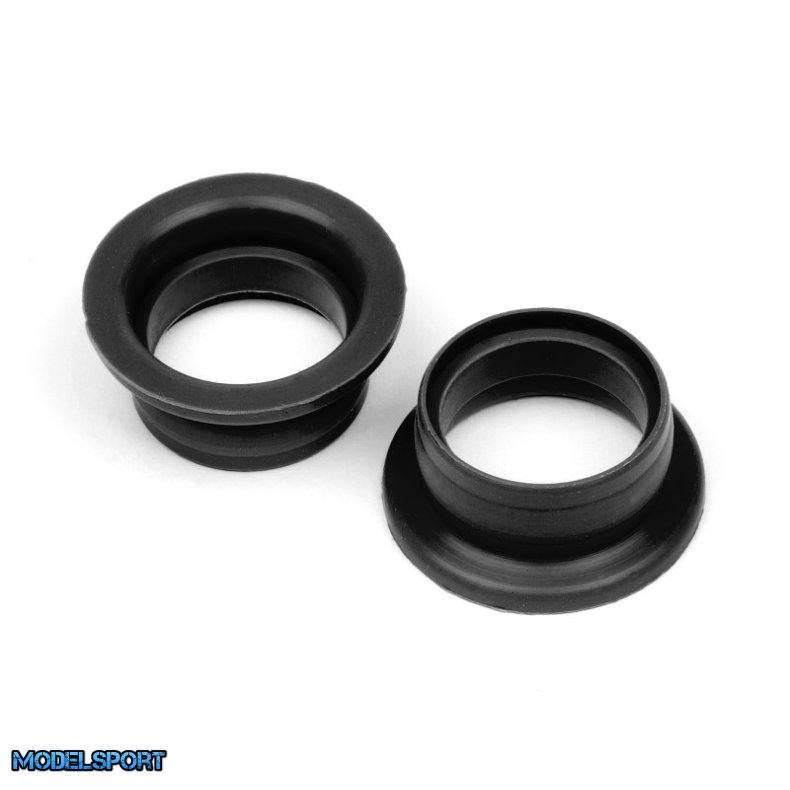 HPI 101002 Shaped Exhaust Gasket (21 Size/2Pcs) Black