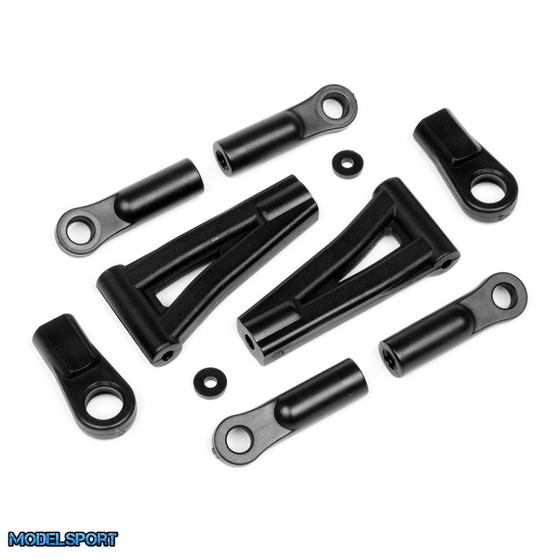 HPI 101012 Fr &amp; Rr Susp Arm 1 Set