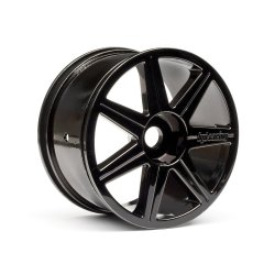 HPI 101156 7 Spoke Black Chrome Trophy Truggy Wheel
