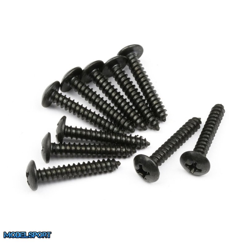 HPI 101246 Tp. Button Head Screw M3*19mm (10Pcs)
