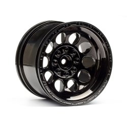 HPI 101252 Bullet ST Wheels Black Chrome (Pr)