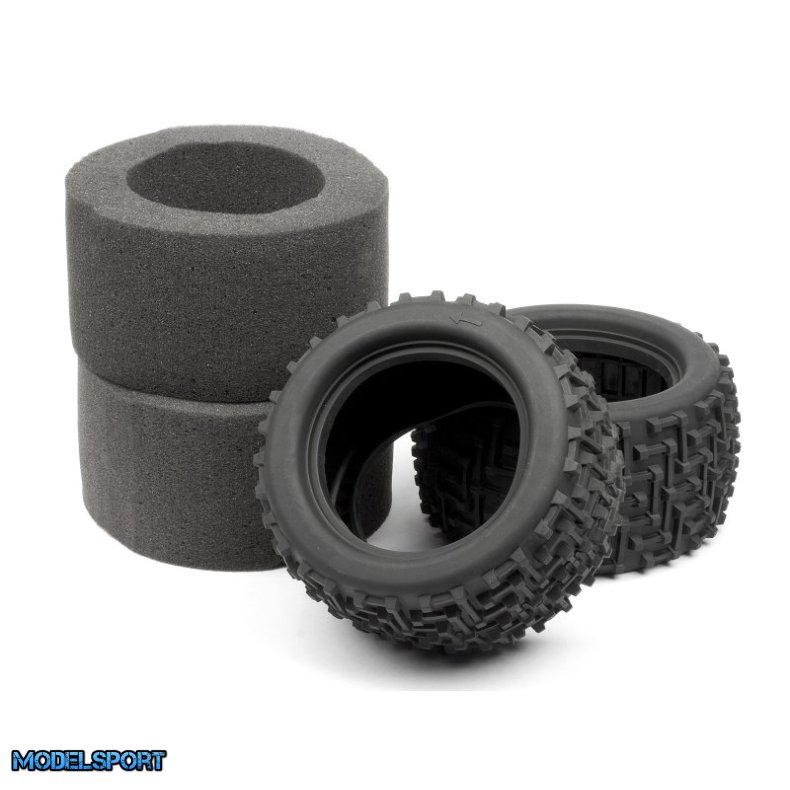 HPI 101308 Bullet Ammunition Tyres (2Pcs)