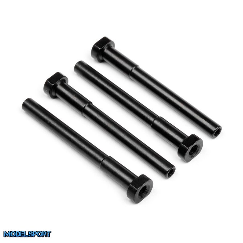 HPI 101456 Lightweight Aluminium Diff Mount Shaft (4 Pcs)