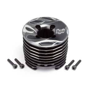 HPI 101589 Aluminium Heatsink Head Gunmetal (F3.5 Pro)