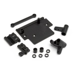 HPI 101662 Bullet Flux Esc Plate And Steering Bellcrank