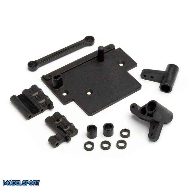 HPI 101662 Bullet Flux Esc Plate And Steering Bellcrank
