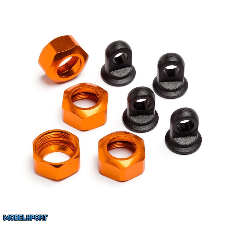 HPI 101752 Shock Caps For 101090 / 101091 /101185 +Trophys X4