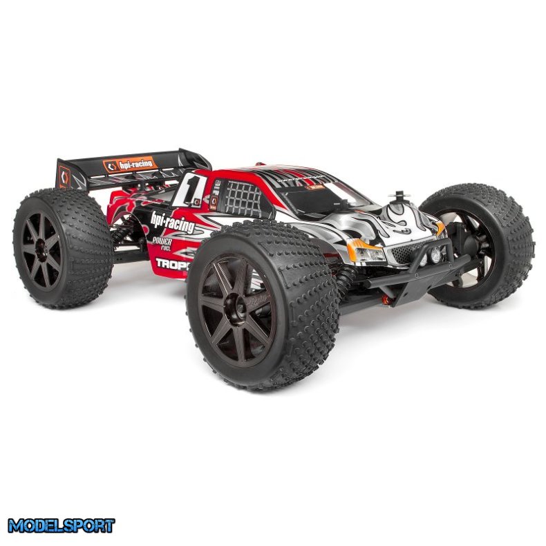 HPI 101779 Clear Trophy Truggy Body W/Window Masks And Decals