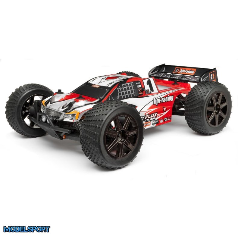 HPI 101808 Trimd &amp; Painted Trophy Truggy Flux 2.4Ghz RTR Body
