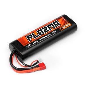 HPI 101940 Plazma 7.4V 3000Mah 20C Lipo Rnd Case S.Pack 22.2W