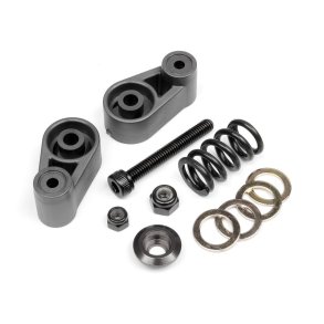 HPI 102165 Servo Saver Set (Gunmetal)