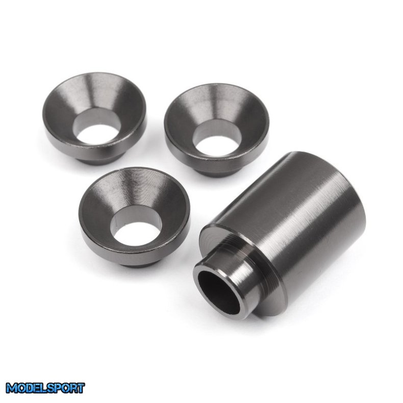 HPI 102174 Spacer Set For Clutch Bell Holder (Gunmetal)