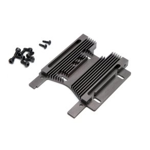 HPI 102359 Hd Heatsink Motor Plate 10mm (7075S/Gray)