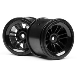 HPI 102824 Ft01 Wheel Set (Black/Front 2Pcs/Rear 2Pcs)