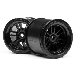 HPI 102824 Ft01 Wheel Set (Black/Front 2Pcs/Rear 2Pcs)