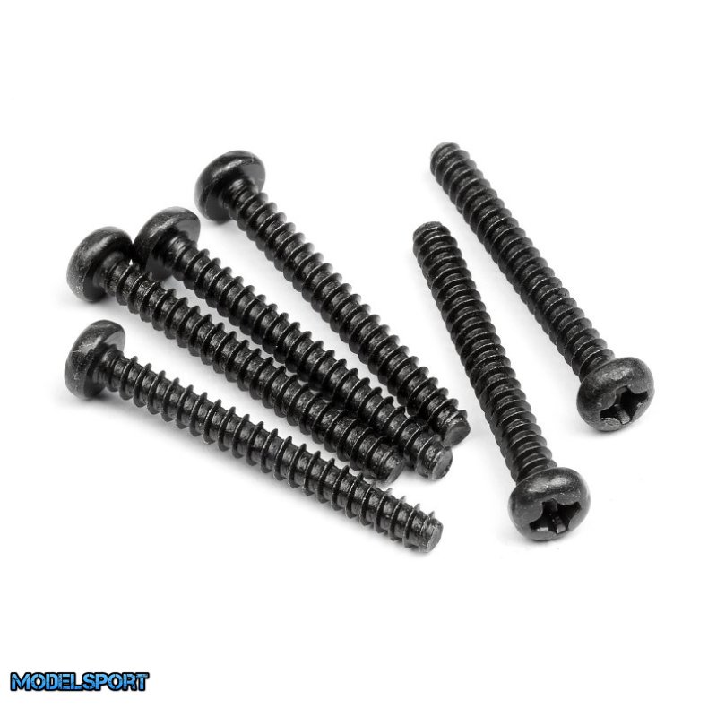 HPI 102848 Tp. Button Head Screw M3X25mm (6Pcs)