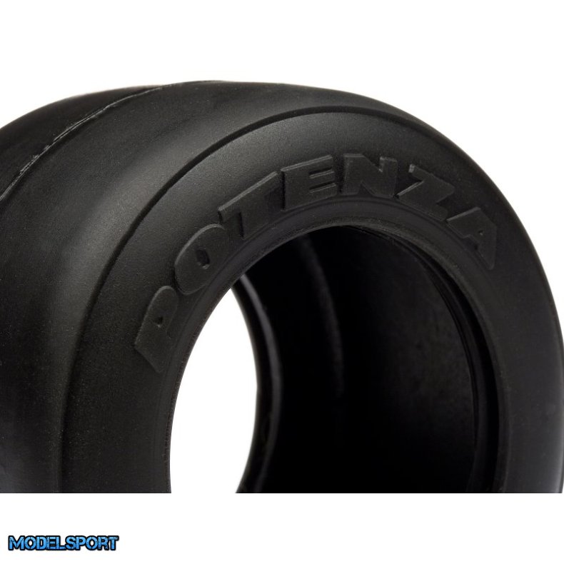 HPI 103017 Bridgestone High Grip FT01 Slick Tyre M (Rear)