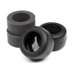 HPI 103017 Bridgestone High Grip FT01 Slick Tyre M (Rear)