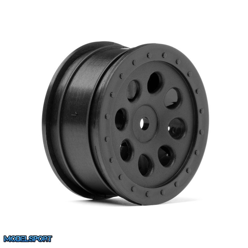HPI 103039 St-8 Wheel Black (0mm Offset/2Pcs)